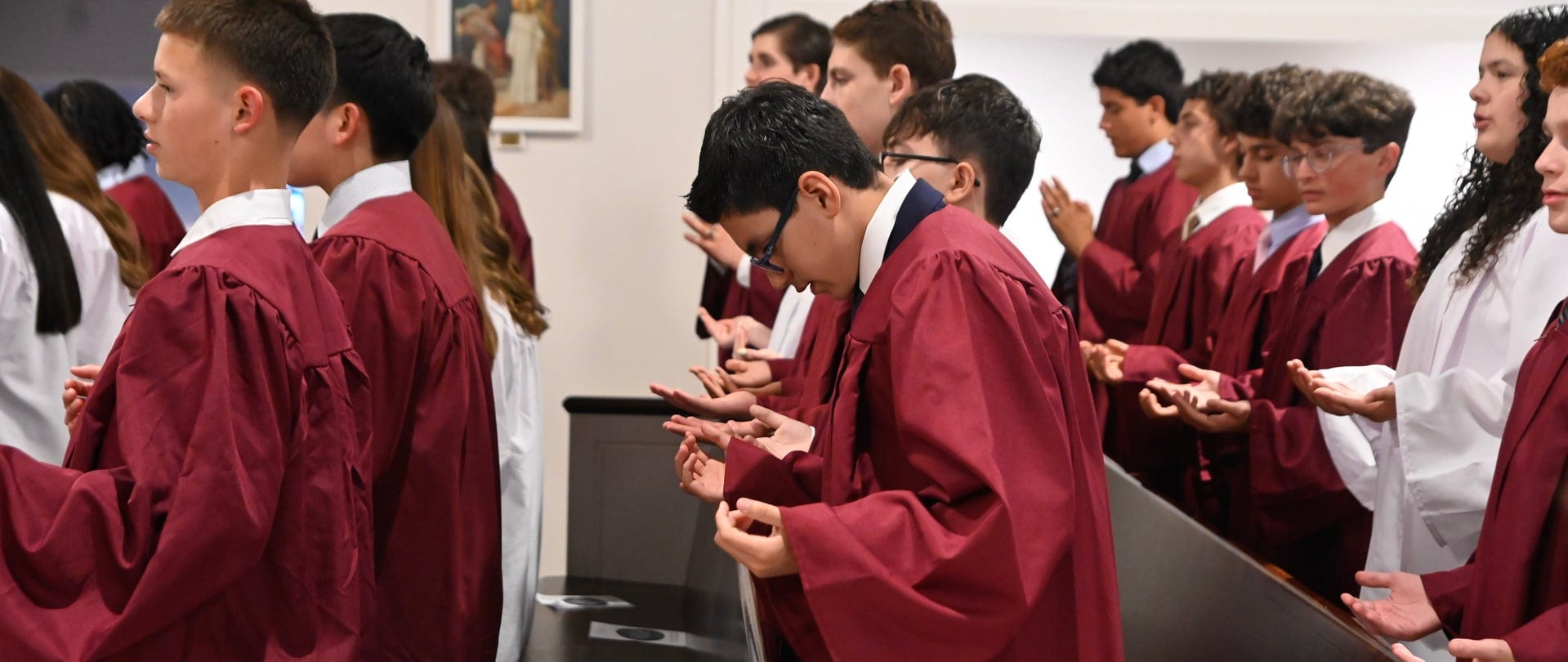 Holy Spirit School students